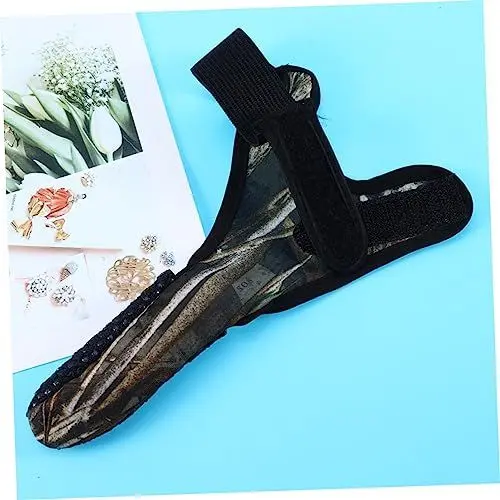 Produktbild: YARNOW 4 Stück Schutzhandschuhe für das Kunstköderangeln engelkostüme fingerhandschuhe Angeln zubehör fischen zubehör Anti- -Handschuh Tarnhandschuhe Angelhandschuh Fingerschutz