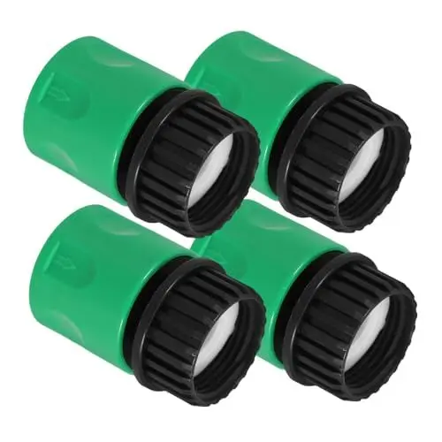 Produktbild: YARNOW 4 Stück Zubehör Für Wasserpistolen Schlauchverbindungsstücke Schlauch Anschließen Versorgung Wasseranschlüsse Für Gartenschlauch Gartenzubehör Gartengeräte Plastik Green