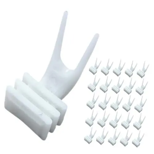 Produktbild: YARNOW 50stücke Obst Und Gemüsehaltergabeln Für Papageien Wiederverwendbarer Robust Und Langlebig Zum Füttern Von Haustieren Für Kleintiere Geeignet Einfache Installation Mit Haken