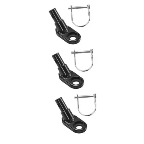 Produktbild: YARNOW 6 Stück Nylongurte Nylongürtel Noir Kupplungsarm Kupplungsstecker Fahrrad Aufhängehaken Adaptor Universal Anhängerkupplung Fahrradanhänger Befestigung Haustier