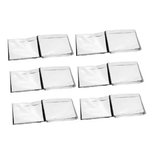 Produktbild: YARNOW Reflektierende Pflanzenfolie 6 Stück Gartenfolie Reflektierende Blätter Für Gewächshäuser Einfach Zu Verwendende Pflanzenwachstumsfolie