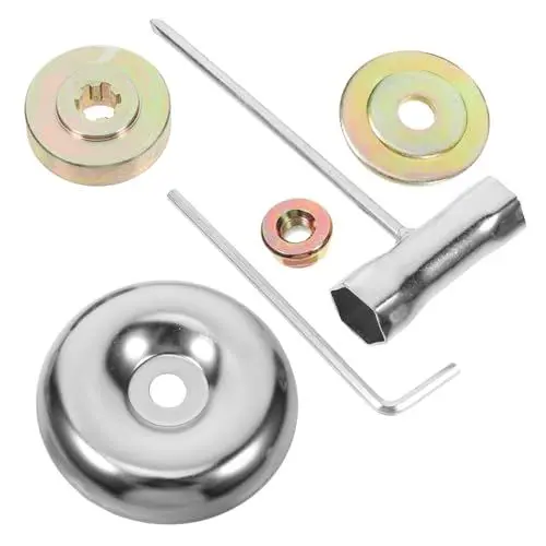 Produktbild: YARNOW 6-teiliges Rasenmäher-teile- und Zubehör-set. Vielseitiger 25-mm-spindeladapter für Rasenmäher Freischneider und Trimmer.