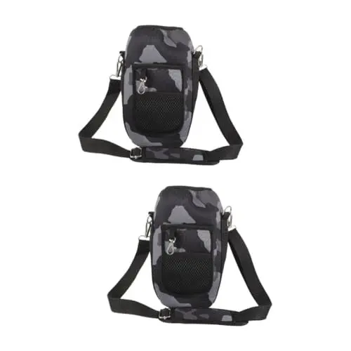 Produktbild: YARNOW Flaschentasche Mit Riemen Für Wasserflaschen Trinkflaschenhalter Zum Halten Und Tragen Im Freien Geeignet Für Outdoor-Sport Und Reisen Wiederverwendbar