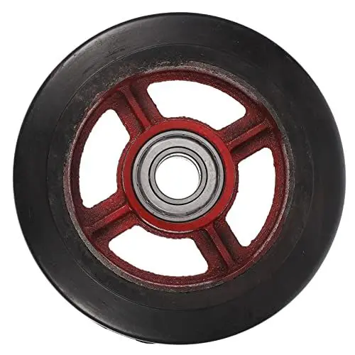 Produktbild: YARNOW 8-Zoll-gartenreifen Ersatz Für Gartenwagen Mit Rädern Gummi-Metall-Rad Für Komplexe Böden