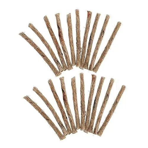 Produktbild: YARNOW 20stücke Feuerseile Für Outdoor Feueranzünder Leicht Und Tragbar Für Camping Grillen Wandern Und