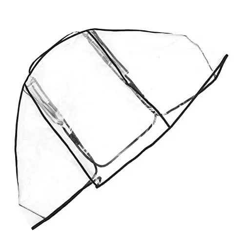 Produktbild: YARNOW Großes Regenabdeckung für Doppel Kinderwagen Universeller Regenschutz Material Transparent Wind für Babyschutz bei Jedem Wetter