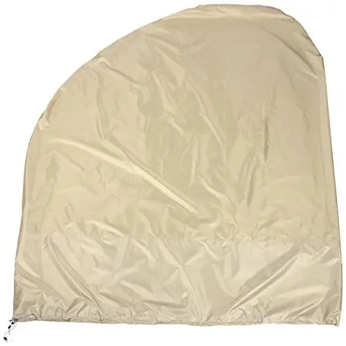 Produktbild: YARNOW Hängeschaukel Outdoor Terrassenstuhl Patio-Ei-stuhlabdeckungen Hängesessel Abdeckung Amazonas Hängesessel Sitzei Stuhlhussen Hängende Gartenschaukel Rostfreier Stahl Oxford-Stoff