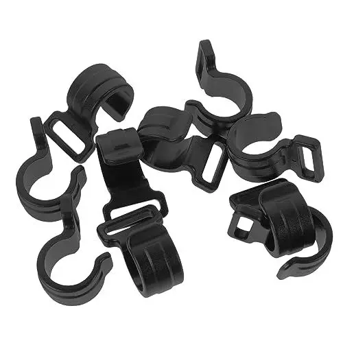Produktbild: YARNOW Haken Zum Aufhängen 40 STK Zelthaken Haken aus Kunststoff Campinghaken-Organizer Zelte Campingzubehör beweglicher Campinghaken Campingzelt-Clips hohe Festigkeit Camping-Ausrüstung