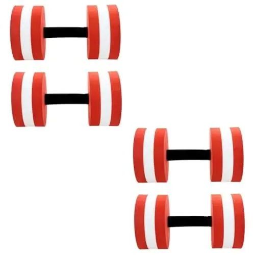 Produktbild: YARNOW Hanteln 4 Stück aqua fitness wassersport aquaifnesse schwimm zubehör Schwimmhilfe schwimmen zubehör hantelscheiben aerob Hantelstange Ausrüstung Sportbekleidung reisen Schwimmbad
