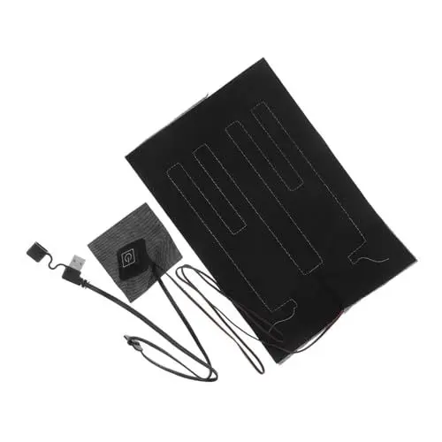 Produktbild: YARNOW Heizkissen Schildkröten Heizmatte Reptilien Heizdecke Gecko Heizmatte USB Reptilien Heizmatte Kleintier Heizdecke Tankheizung für Reptilien Reptil wärmer Stoff Black