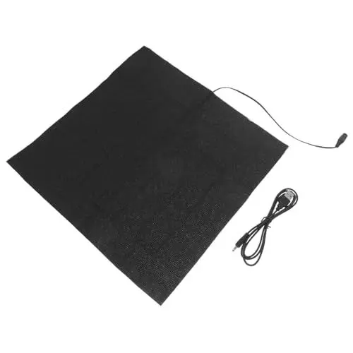 Produktbild: YARNOW Heizkissen für Haustiere USB heizpad warm Matte Thermal pad Reptilien heizmatte USB-Heizpad Schlangenheizkissen Warmer Heizkörper für Haustiere warme Haustiermatte Tuch Black