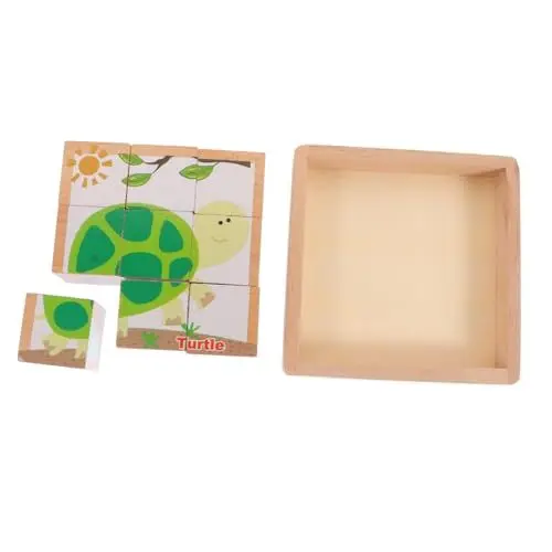 Produktbild: YARNOW Holzpuzzle für Bildungsförderndes Teilige Bauklötze mit Maritimem Design Sicher und Kinderfreundlich Lernspielzeug für Kreative