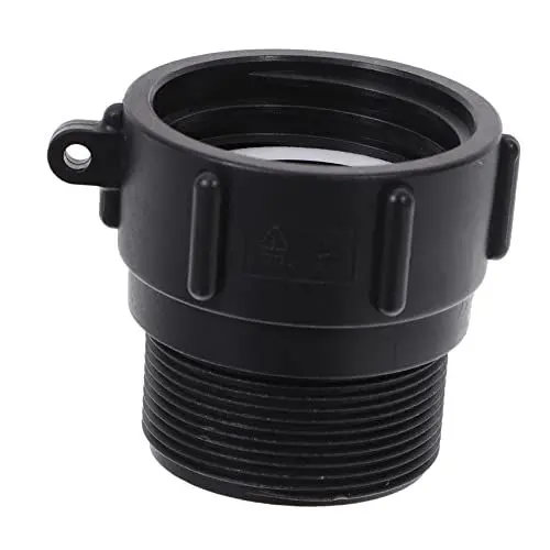 Produktbild: YARNOW Ibc-behälteradapter Aus Hochwertigem Kunststoff Für Trinkwasser Und Lebensmittel Zu Npt-außengewinde Mit Dichtring Für Sanitärinstallationen