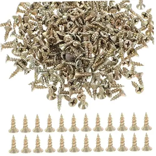 Produktbild: YARNOW Langschrauben Kohlenstoffstahl Holzschraube Mechanisch Balkonschrauben