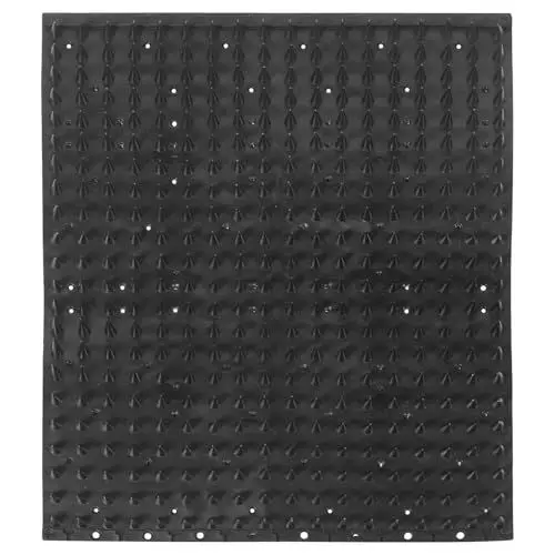 Produktbild: YARNOW Leicht Zu Reinigende Pferdestall-Pads D Schwarz Noire Schwarz Schwarz Kuh-Juckreiz-Schrubber-Matte Pferdestall-Zubehör Kuh-Juckreiz-Stopp-Matte Farm-Kuh-Kratzmatte