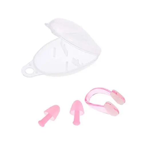 Produktbild: YARNOW Nasenklipper Zum Schwimmen Mit Wasserdichten Ohrstöpseln Aus Silikagel Nasenschiene Für Erwachsene Unisex-schwimmausrüstung Mit Flexibler Dichtung Und Verstellbarem Design