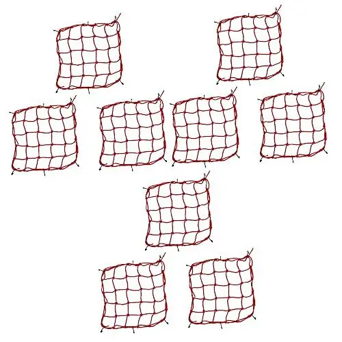 Produktbild: YARNOW Pflanze 9 Stück Fahrradzelt Metallgitter Motorradzelt Wachstumszelte Pflanzennetz Für Vögel Geflügel Garten Bett Spaliernetz Siebdruck Zeltrahmen Gitter Pflanzenzweignetz Mesh-Zelt