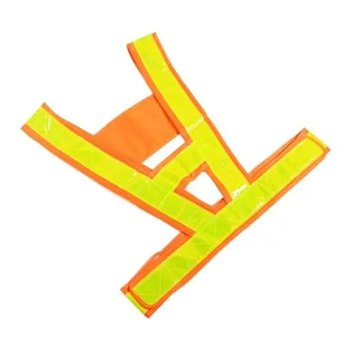Produktbild: YARNOW Reflektierende Westen Reflektierende Weste Zum Joggen Läuferweste Für Männer Freiwilligenweste Reflektierende Weste Zum Laufen Weste Mit Reflektierenden Streifen