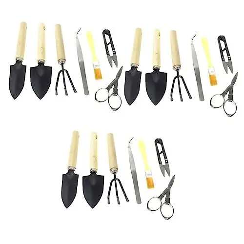 Produktbild: YARNOW Schere 21 Teile/Satz Gartenbau Werkzeug Pflanzung Kit Gartenarbeit Kit Werkzeug Kit Detektor DREI Teiligen Anzug Dreifach Gartenarbeit Werkzeug Garten Hand Werkzeug Set