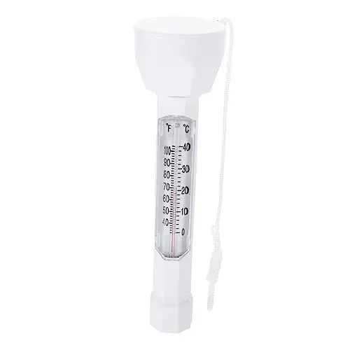 Produktbild: YARNOW Schwimmbad-thermometer Kunststoffwanne Digitale Thermometer Schwimmbecken Temperaturmesser Schwimmendes Poolthermometer Badewannen-thermometer Weiß Kerosin Messinstrument