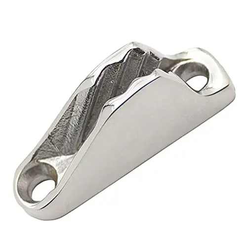 Produktbild: YARNOW Segelboot Hardware Segelbootzubehör Bootsklemmen Unterlegkeile Segelausrüstung Bootsdeck Hardware Boot Segel Muschel Klampe Bootsseilklampe Metall Geschwindigkeitsbegrenzer