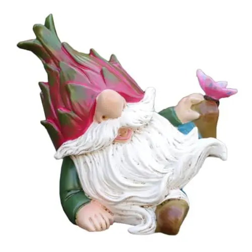 Produktbild: YARNOW Zwerg Gartendekoration Außendekoration Gartenzubehör Gartenzwerg Dekoration Zwergstatue Zwerge Gartendekoration Zwergschmuck Niedliche Zwerg Rasenstatue