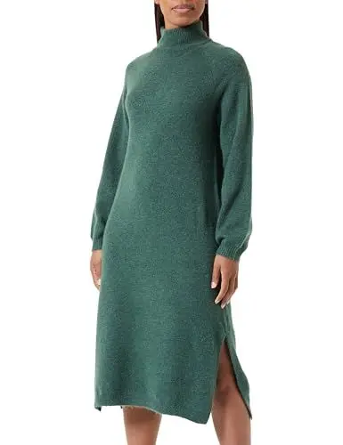Produktbild: Y.A.S Damen YASBALIS LS Funnel Knit Dress S. NOOS Strickkleid, Garden Topiary, X-Small