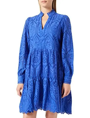 Produktbild: YAS Damen Yasholi Dress S. Noos Kleid, Deep Ultramarine, S EU