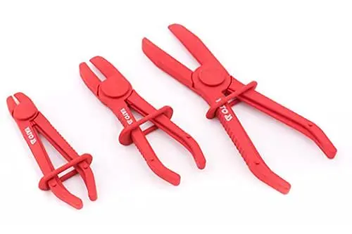 Produktbild: Yato Profi Schlauchklemmensatz Schlauchklemmen Schlauch Abklemmzange Set 3-tlg.