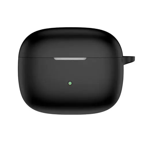 Produktbild: YAYIYY Hülle Kompatibel mit Bowers & Wilkins Pi8, TPU Weiches Silikon, Leicht zu Zerlegen, Kratzfest, Schutzhülle für die Bluetooth-Kopfhörerbox.Schwarz