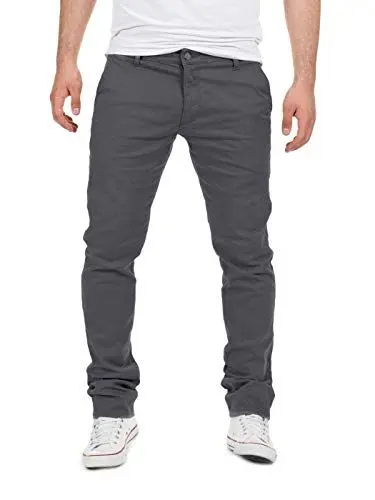 Produktbild: Yazubi Dustin - Chino Hosen Für Herren - Chino Jeans Slim Fit - Business Chinohosen Mit Stretch, Grau (Magnet 4R193901), W32/L32