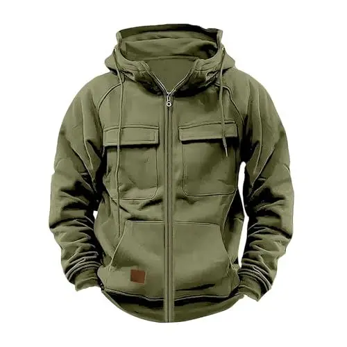 Produktbild: Generisch sonderangebote & Restposten, Herren Hoodie Pullover Sweatshirt Kapuzenpullover Langarm Kapuzenjacke Sweatshirts Sportjacke Freizeitjacke Übergangsjacke, Black Friday 2024