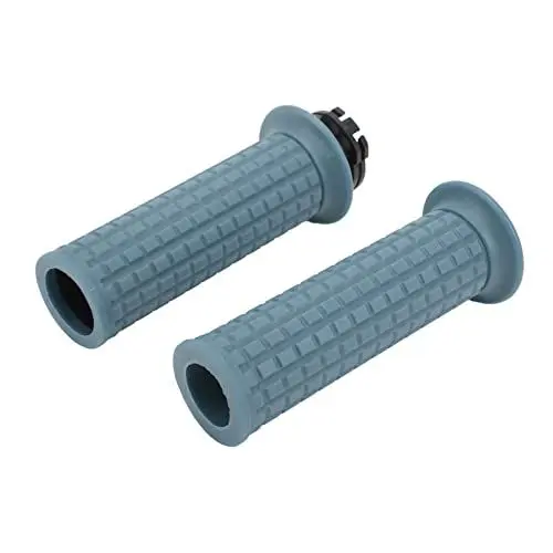 Produktbild: Yctze 1 Paar Gashebelgriffe, 25 Mm/28 Mm Kaliber, AC-Powersport-Griffe, Gashebelgriffe, Gaslenkergriffe, Motorrad-Lenker, Hand G (#12)