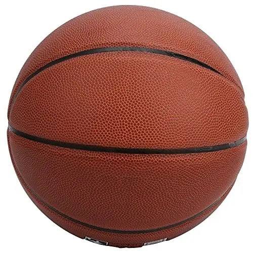 Produktbild: Yctze Basketballball, Outdoor-Basketball mit Ballnadel und Netz, Rotem Gummi, Größe 7, Trainings-Basketball, Indoor-Basketball für die Versorgung mit Sportgeräten
