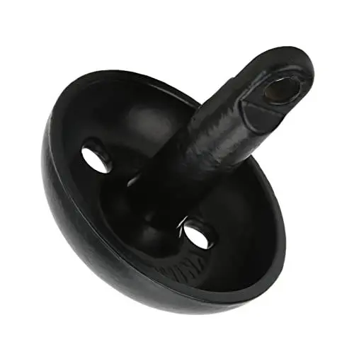 Produktbild: Yctze Boots-Pilz-Anker Kohlenstoffstahl-Pilz-Anker 10lb Solid Cast PVC-beschichtet Schwarz für Fischerboote Yachten Jet Skis Kajaks Pilz-Anker Solid Cast