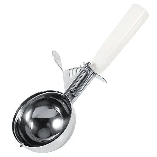 Produktbild: Yctze Eisportionierer, Praktischer Edelstahl-Obst-Eisportionierer mit Kunststoffgriff, K¨¹chenwerkzeug (8 cm), Gro?er Eisportionierer(8cm)