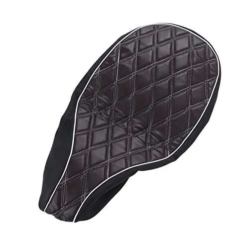 Produktbild: Yctze Ledersattelbezug Ledersattellederbezug Ersatz für 125/150 Sprint Fast Ts Super Vbb Vba Vnb GTR Gl Sattellederbezug Pad(Braun)