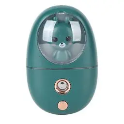 Produktbild: Yctze Nano-Gesichtsnebel, 35 ml, niedliches Tier-Gesichtsnebel-Sprühgerät, USB-wiederaufladbar, Mini-Augen-Gesichts-Luftbefeuchter, tragbarer Gesichtsdampfer für Reisen, Gesicht, tägliche Make-up,