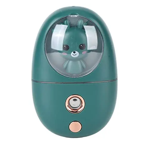 Produktbild: Yctze Nano-Gesichtsnebel, 35 ml, niedliches Tier-Gesichtsnebel-Sprühgerät, USB-wiederaufladbar, Mini-Augen-Gesichts-Luftbefeuchter, tragbarer Gesichtsdampfer für Reisen, Gesicht, tägliche Make-up,