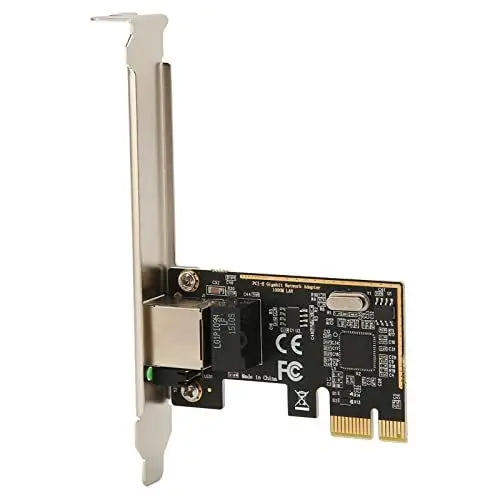 Produktbild: Yctze PCIE-Gigabit-Ethernet-Netzwerkkarte mit 10/100/1000 Mbit/s RJ45-LAN für überlegene, Schnelle und Sichere Internetverbindung