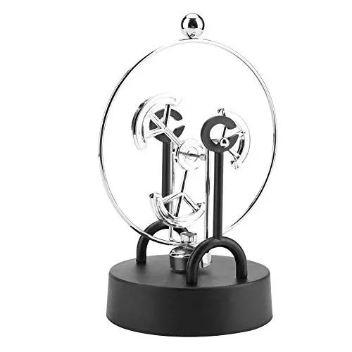 Produktbild: Perpetual Motion Schreibtischspielzeug, Perpetuum Motion Machine mit Modernem Eisen und Kunststoff Perpetuum Motion für Basteldekoration (C203)