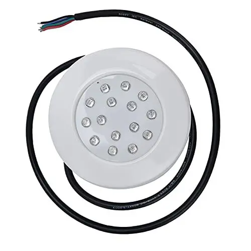 Produktbild: Yctze Luces para Estanque Luz Piscina 7W LED Poolleuchte IP68 RGB Vollkleber Bunte Verstellbare Landschaftslampe für Teichbrunnen - Wasserdichte Unterwasserleuchte