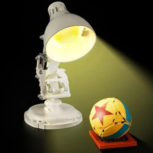 Produktbild: YEABRICKS LED Licht für Lego-21357 Ideas ǀ Disney Pixar Luxo Jr. Bausteine Modell (Bausteine Set Nicht enthalten)