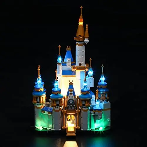 Produktbild: YEABRICKS LED Licht für Lego-40478 Disney Mini Castle Bausteine Modell (Lego Set Nicht enthalten)