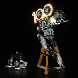 Produktbild: YEABRICKS LED Licht für Lego-43230 Disney Kamera-Hommage an Walt Disney Bausteine Modell (Lego Set Nicht enthalten)