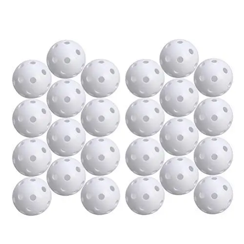 Produktbild: YeahiBaby Golf Trainingsbälle Übungsbälle 24 Stücke (Weiß)
