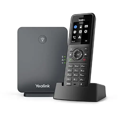 Produktbild: Yealink DECT Telefon W77P schwarz