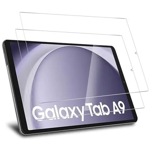 Produktbild: YENAPOON für Samsung Galaxy Tab A9 Schutzfolie 8.7 Zoll 2023, Displayschutz Folie Schutzglas 9H Gehärtetes Glas, 2 Stück