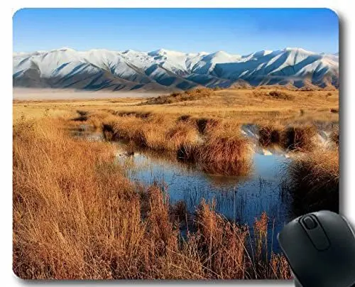 Produktbild: YENDOSTEEN Custom Original Maus-Pad, Lake Mountains Tops Nicht-Schlupf-Gummi-Mousepad 300x250x3 mm