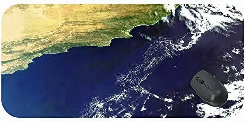 Produktbild: YENDOSTEEN Gaming Mauspad Customized Extended, Port Elizabeth Space Land Snapshot Gummi Mauspad